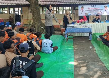 Cegah Narkoba Sejak Dini, Sat Binmas Polres Dompu Gencar Sosialisasi P4GN di SMPN 1 Kempo