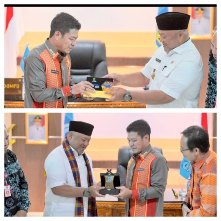 Pererat Hubungan Wakil Bupati Berau Kunjungi Kabupaten Dompu 