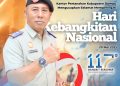 Kepala Kantor Pertanahan Kabupaten Dompu Nyoman Pharbawa A. Ptnh, Mengucapkan Selamat Hari Kebangkitan Nasional 20 Mei 2025.