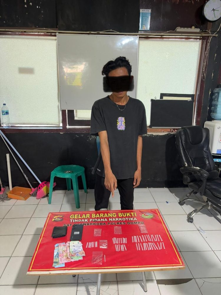 Terkait Dugaan Peredaran Narkotika Jenis Sabu Seorang Pemuda Karijawa Ditangkap 