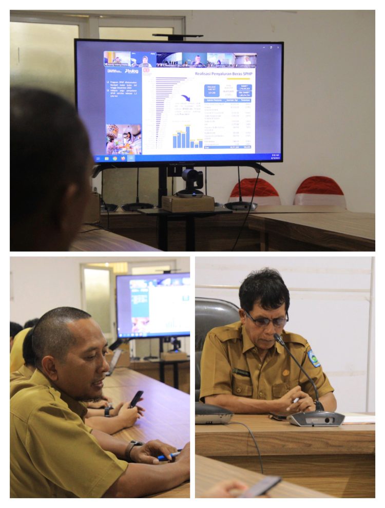 Evaluasi Dukungan Pemda Program 3 Juta Rumah, Plt. Asisten 1 Ikuti Rakor Pengendalian Inflasi 