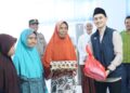 Bersama PT STM, PWI Dompu Berbagi Sembako Untuk Anak Yatim dan Kaum Dhuafa