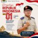 Kepala Kantor Pertanahan Kabupaten Dompu, Wahyu Andika, S. T, Beserta Seluruh Staf Mengucapkan Selamat HUT RI ke-81